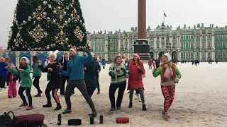 Zumba Дискотека авария Новогодняя