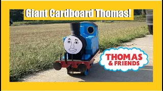 Cardboard Thomas Build Log! (my biggest project yet!)