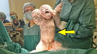 The obstetricians screamed in horror when they saw who this woman gave birth to!