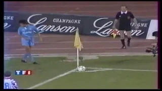 Daniel Fonseca vs Paris Saint Germain Coppa UEFA 1992 1993