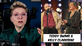 Teddy Swims and Kelly Clarkson - Lose Control - Vocal Coach Analysis and Reaction