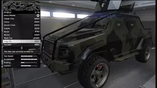 GTA 5 DLC Vehicle Customization (HVY Insurgent Pick-Up Custom)