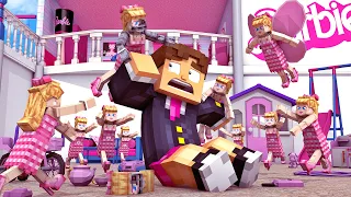 BARBIE ANIMATRONIC.EXE ME ATACOU NO MINECRAFT !!