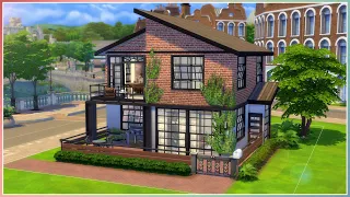 Industrial Loft House [No CC] | Industrial Loft Kit | The Sims 4 Speed Build