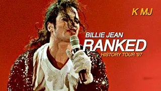 Ranking MJ’s Billie Jean Performances | HIStory Tour ‘97 (Pro Footage Only)