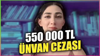 BUSE AYDIN'A 550K CEZA KESİLDİ