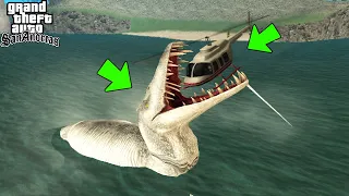 I Found Lake Monster in GTA San Andreas!(Secret Mission)