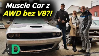 WYDAJEMY Dodge Challengera 4x4 3.6 AWD! Do Driftu się nie nada