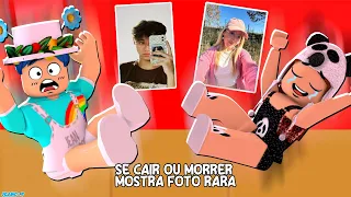 SE CAIR ou MORRER MOSTRA FOTOS RARAS no ROBLOX!