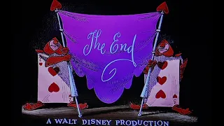 End Credits To Alice In Wonderland (1951)