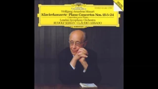 MOZART: Piano Concerto No. 18 in B flat major KV 456 / Serkin · Abbado · London Symphony Orchestra