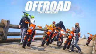 OFFROAD TRAIL ADVENTURE, GUNUNG TERTINGGI, PEMANDANGAN YANG INDAH, TRACK TERJAL - GTA 5 ROLEPLAY