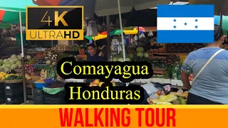 【4K 60fps】Comayagua  ~ Walking Tour - Honduras