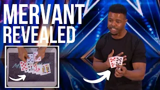 Mervant Vera Card Tricks REVEALED | AGT 2022 | Mervant Magic Revealed on America's Got Talent