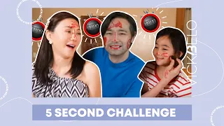 5 Second Challenge with Scarlet and Hayden | Vicki Belo