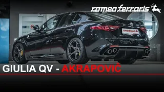 Giulia Quadrifoglio - Akrapovic | ROMEO FERRARIS