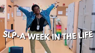 SLPA week in the life | it’s my first week!! 😮