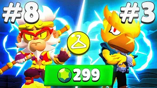 Ranking All Legendary Skins In Brawl Stars From Worst to Best