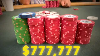 I Made Day Two of the $777 World Series of Poker Tournament! | $777,777 First Place