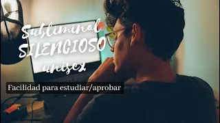 📖 Potente subliminal SILENCIOSO para estudiantes aprobar materias UNISEX 📖