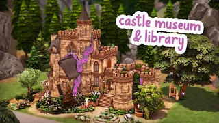 Castle Museum & Library 🏰 || The Sims 4 Speed Build