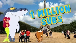 Zig & Sharko 🌴 1 MILLION SUBSCRIBERS ⭐ #THANKS