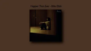 Billie Eilish - Happier Than Ever [Tiktok Version] (Slowed And Reverb + Underwater) Lyrics