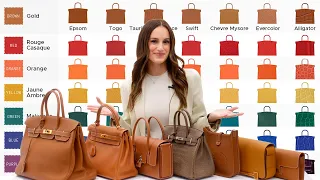 Hermes Leathers and Colors Explained: Watch this before you buy an Hermes bag!