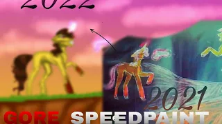 [ GORE/13+] Shot 2.0 (redraw) mlp speedpaint