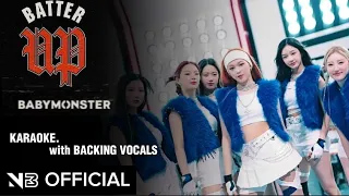 BABYMONSTER - 'BATTER UP' | [KARAOKE] EASY LYRICS WITH BACKING VOCALS