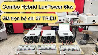 Khách Hàng Chọn Mua Combo Hybrid LuxPower Để Lắp Cho Gia Đình | BigBang Solar