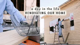 a day in the life RENOVATING OUR HOME | XO, MaCenna Vlogs