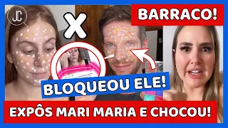 🔥MARI MARIA BLOQUEIA GRINGO QUE FAZ REVELAÇÃO E A EXPÕE! "CHIFRE PELA MANSÃO" GABI BRANDT DESABAFA