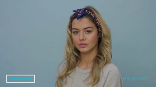 Primark | How To | 5 Ways To Style Hair Scarves Trailer