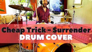 Cheap Trick - Surrender - Drum Cover