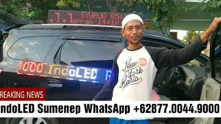 IndoLED Sumenep Menjual Running Text | Wa.+6287700449000