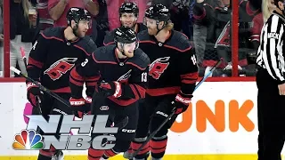 NHL Stanley Cup Playoffs 2019: Capitals vs. Hurricanes | Game 4 Highlights | NBC Sports