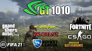 Nvidia GT 1010 OEM | Gaming performance - Test in 8 Games