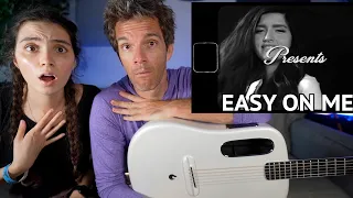 FIRST TIME Musicians React to Angelina Jordan SINGING Easy on Me -- AMAZING!!