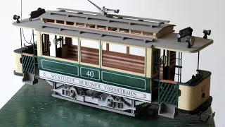 Model tram kit „Berlin“ by OcCre