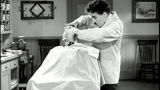 Most funniest video of Charlie Chaplin in Barber Shop