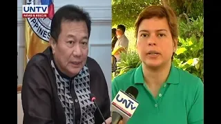 Duterte admits daughter Sara maneuvered removal of Alvarez as House speaker