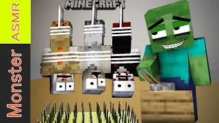 Monster school: POOR ZOMBIE LIFE #31 (Steve life) - Kluna tik eating Minecraft