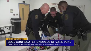 SROs confiscate hundreds of vape pens in Giles County