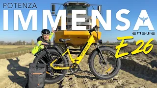 Engwe E26: Fat E-Bike 🚲 con IMMENSA POTENZA! 🧨