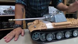 TORRO RC TANK PANTHER G unboxing