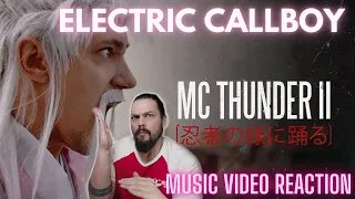 Electric Callboy - MC Thunder II (Dancing Like a Ninja) - First Time Reaction   4K