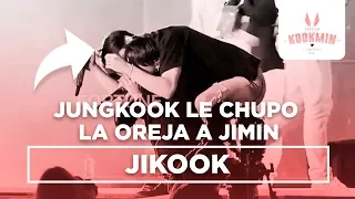 JungKook le chupo la oreja a Jimin / Speak Yourself Tour Rose Bowl LA (Cecilia Kookmin)