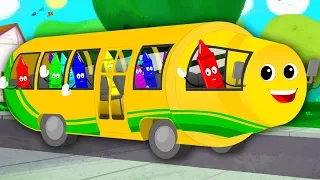 Wheels On The Bus | Nursery Rhymes | Kids Song | Children Rhymes