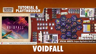 Voidfall - Tutorial & Playthrough with Nigel Buckle and David Turczi